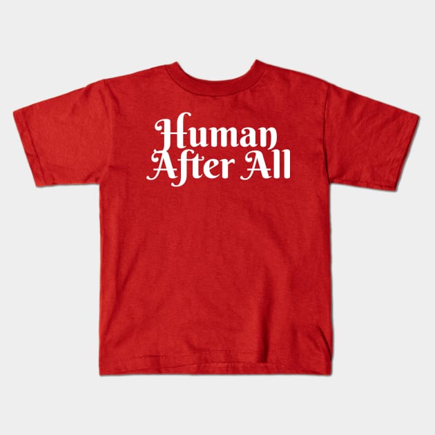 human1 Kids T-Shirt by robin